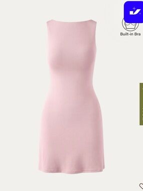 OGL Removable Cup Open Back Mini Dress